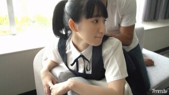 Etch with a black-haired loli girl who looks good in uniform / Ai