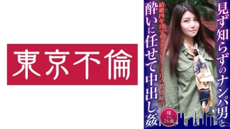 見ず知らずのナンパ男と酔いに任せて中出し姦 瞳さん26歳