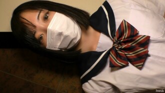 [Land 〇 part 18 years old] Riko-chan, who is not good at makeup with the strongest pink nipples, gets nervous and challenges her first Gonzo! Sports underwear & sensitivity maximum thin hair shaved [with bonus blowjob]