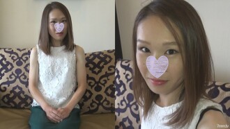 [Personal shooting] Kiyomi 33 years old Frustrated big chestnut transcendence slender wife mass cum shot