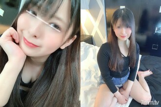 Individual shooting) D cup shaved beauty! Gonzo video of Arisu-chan who looks like a certain talent with beautiful white skin and big boobs swaying