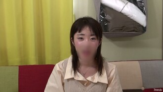 [Personal shooting] Karin 22-year-old college student ★ A female college student who is looking for a job! It is a vaginal cum shot in a shaved pussy!