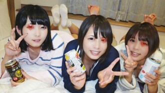 [5P orgy] Tokyo private university minibus club long weekend training camp, 3 second year female managers ① [with bonus video of changing clothes]