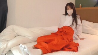 [Amatur tulen] Apabila saya memakai pakaian gadis kuil Misa-chan, sifat tidak bersalahnya bertambah baik, tetapi pinggang erotiknya masih sama.