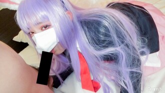 [Dijual untuk waktu terbatas] Saya tidak memakai Udonge-chan! 2 tembakan ke Irama kelinci terangsang & tembakan cum vagina mentah & bukkake pantat! Itu adalah kelinci yang bisa banyak digunakan!