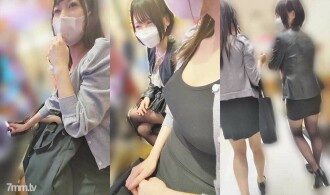 [Pachi Loser Woman] [Negotiation Chikan] Yokohama P Store / Shin ◎ Miniskirt Busty Duo na Nanakit kay Ogia