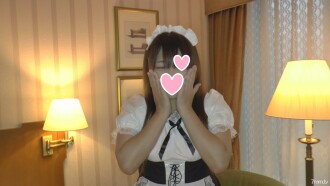 [Prise de vue personnelle] Fabriquez un costume de femme de chambre pour une charmante épouse au visage souriant et réalisez une éjaculation vaginale www [Version haute qualité disponible]