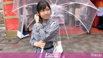 Seriously Nampa, first shot. 1502 I tried to break my umbrella in the rainy Akihabara! A Kyoto dialect girl full of kindness who was worried and called out! If you take advantage of the loneliness of being alone and squeeze in ...? It's usually calm, but when it feels good, it's lovely to make a loud voice ♪
