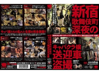 Shinjuku Kabukicho cabaret tard dans la nuit dame voiture de courtoisie voyeur
