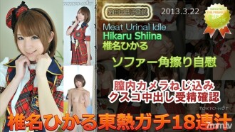 N0834 Hikaru Shiina TOKYO HOT Gachi 18 连续果汁