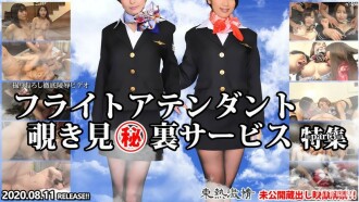 Tonets Passion Flight Attendant Peeping ㊙ Back Service Special Feature part3